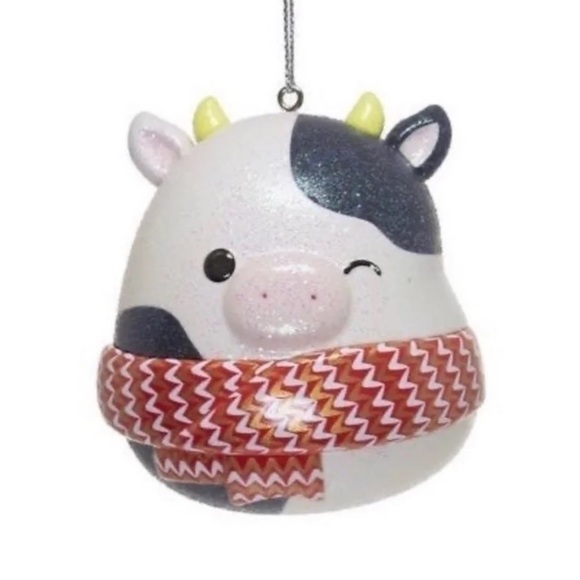 Squishmallow Kurt Adler Christmas Ornament CONNOR the COW - Picture 4 of 4